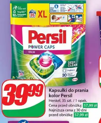 Dino Kapsułki do prania deep clean color Persil Power Caps oferta