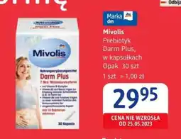 dm drogerie markt Mivolis Prebiotyk Darm Plus, w kapsułkach oferta