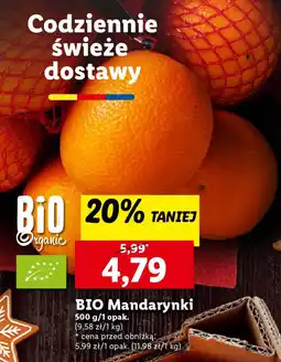 Lidl BIO Mandarynki oferta