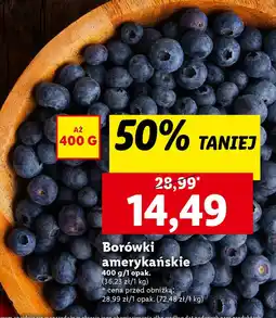 Lidl Borówki amerykańskie oferta