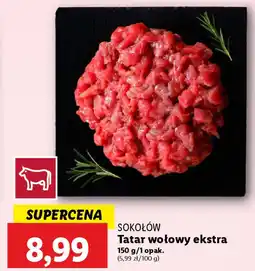 Lidl Sokołów Tatar wołowy ekstra oferta