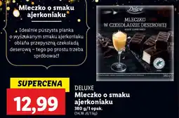 Lidl Deluxe Mleczko o smaku ajerkoniaku oferta