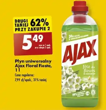 Biedronka Płyn uniwersalny Ajax Floral Fiesta oferta