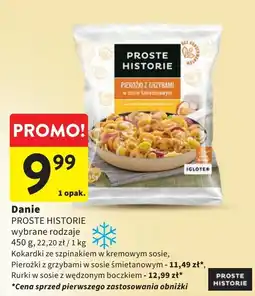 Intermarche Kokardki ze szpinakiem Iglotex proste historie oferta