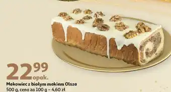 Auchan Makowiec z białym makiem Cukiernia olsza oferta