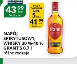 Eurocash Cash & Carry Napój spirytusowy Whisky Grant's oferta