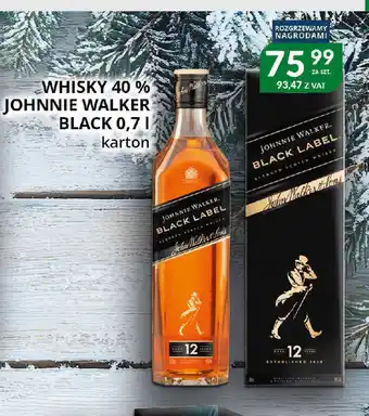 Eurocash Cash & Carry Whisky Johnnie Walker Black Label oferta