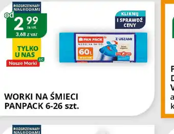 Eurocash Cash & Carry Worki na śmieci Panpack oferta