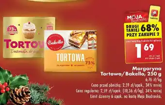 Biedronka Margaryna Tortowa/Bakello oferta