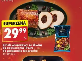 Biedronka Schab wieprzowy ze śliwką do zapiekania oferta