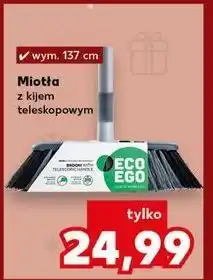 Kaufland Miotła z kijem teleskopowym oferta