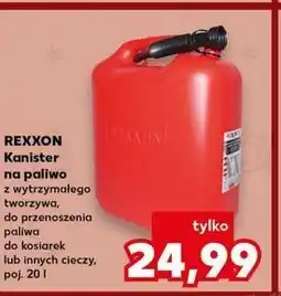 Kaufland Kanister 20 l Rexxon oferta
