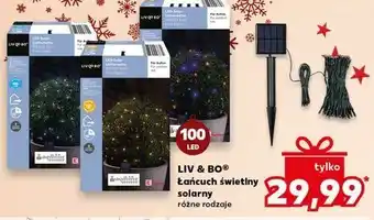 Kaufland Łańcuch świetlny 100 led Liv & Bo oferta