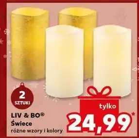 Kaufland Świece Liv & Bo oferta