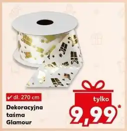 Kaufland Taśma dekoracyjna glamour 3.8 cm x 270 oferta