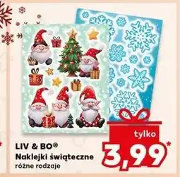 Kaufland Naklejki świąteczne Liv & Bo oferta