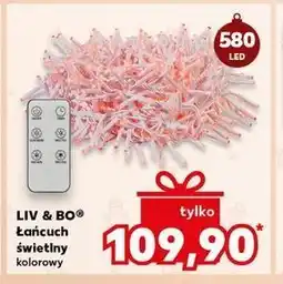 Kaufland Łańcuch świetlny 580 led Liv & Bo oferta