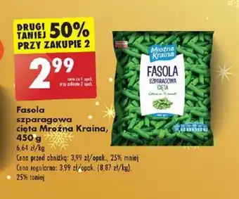 Biedronka Fasola szparagowa cięta Mroźna Kraina oferta