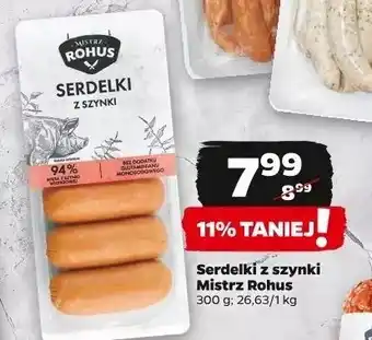 Netto Serdelki z szynki Mistrz Rohus oferta