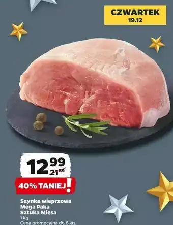 Netto Szynka wieprzowa oferta