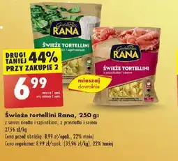 Biedronka Swieże tortellini Rana oferta