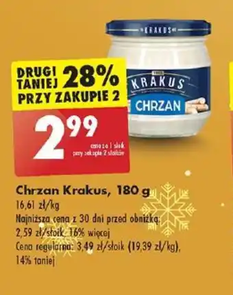 Biedronka Chrzan Krakus oferta