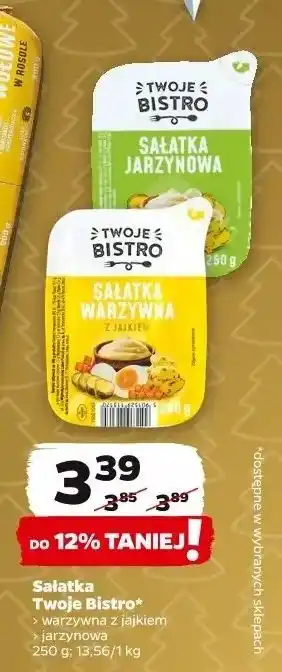 Netto Sałatka jarzynowa Twoje Bistro oferta