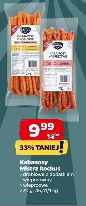 Netto Kabanosy wieprzowe Mistrz Rohus oferta