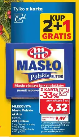 Kaufland Masło Mlekovita oferta