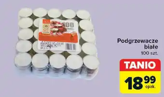 Carrefour Podgrzewacze białe oferta