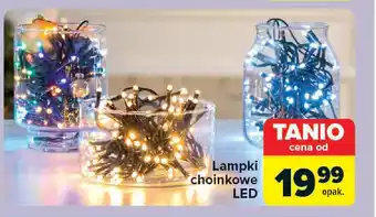 Carrefour Lampki choinkowe LED oferta