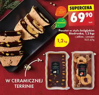 Biedronka Pasztet z pistacjami Biedronka oferta