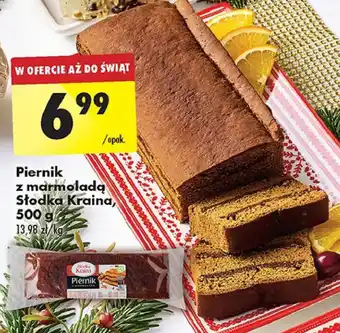 Biedronka Piernik z marmoladą Słodka Kraina oferta