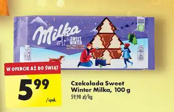 Biedronka Czekolada sweet winter Milka oferta