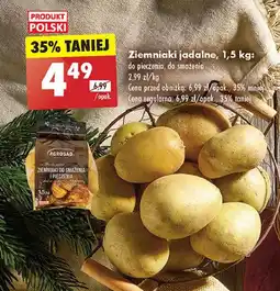 Biedronka Ziemniaki do smażenie i pieczenia Agrosad oferta