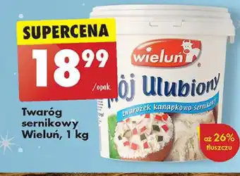 Biedronka Twarożek kanapkowo-sernikowy Wieluń Mój Ulubiony oferta