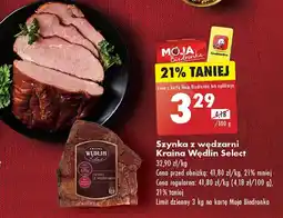 Biedronka Szynka z wędzarni Kraina Wędlin Select oferta