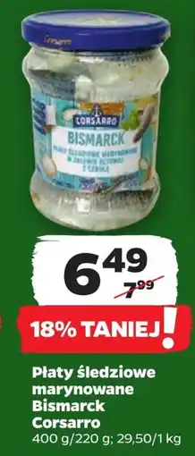 Netto Płaty śledziowe Corsarro oferta