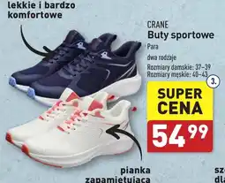 ALDI Buty sportowe damskie Crane oferta