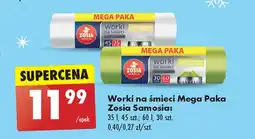 Biedronka Worki na śmieci Zosia Samosia oferta