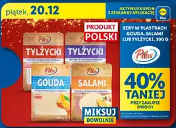Lidl Ser w plastrach Pilos oferta