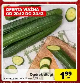 Carrefour Express Ogórek długi oferta