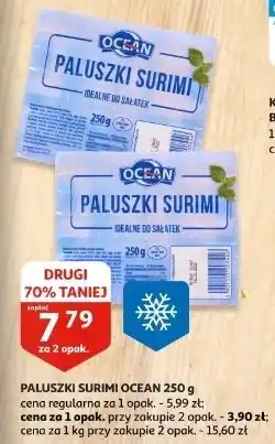 Auchan Paluszki surimi Oceansea oferta