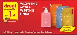 Biedronka Mydło w płynie róża i peonia Linda oferta
