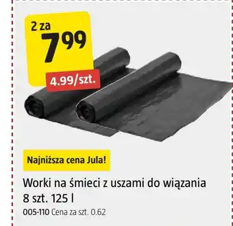 Jula Worki na śmieci Jula oferta