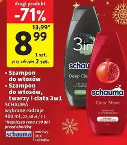 Intermarche Szampon Schauma oferta