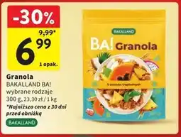 Intermarche Granola Bakalland oferta