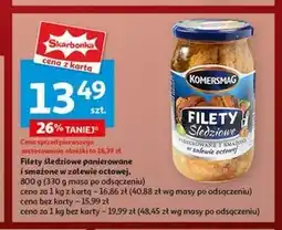 Auchan Filety śledziowe Komersmag oferta