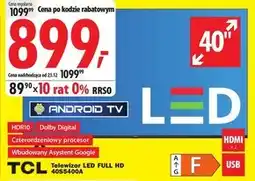 Media Expert Telewizor TCL oferta