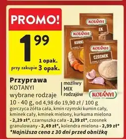 Intermarche Przyprawa Kotanyi oferta